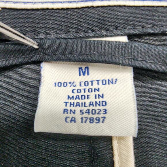 Vintage Y2K Old Navy Jacket Womens M Black Button Front Trench Long-Line Classic - Picture 6 of 13